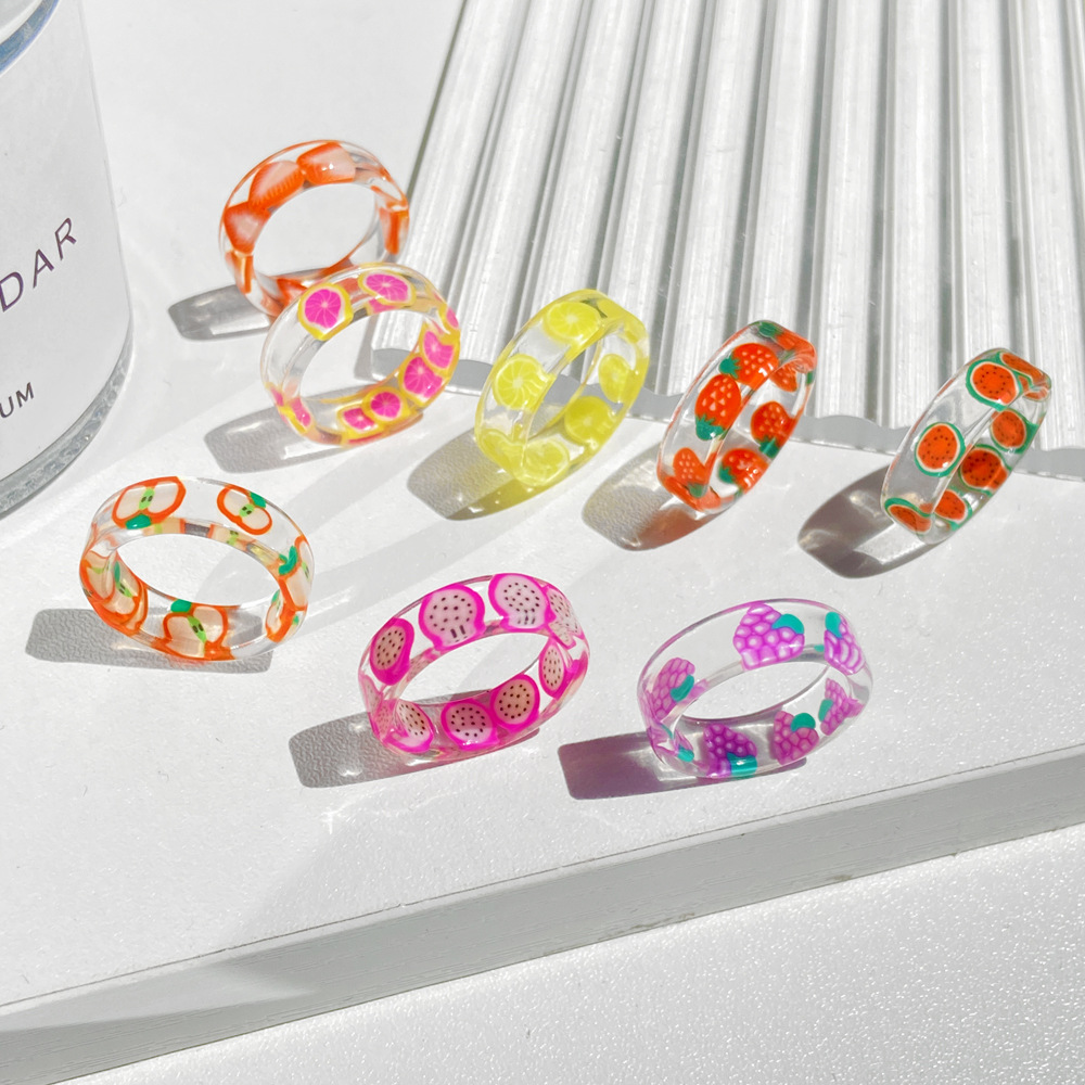 Fruit Resin Ring  Jewelry Anne - огляд і ціна Nutrition And Fitness